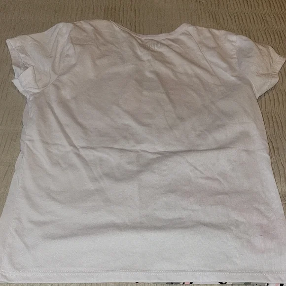 Disney Minnie Mouse Kids T-Shirt - White and Pink Accents - Picture 3 of 4